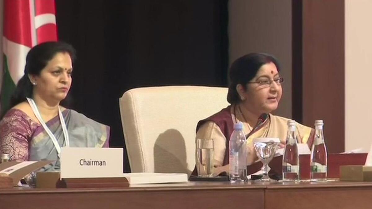 Nations should not support, fund terrorism: Sushma Swaraj