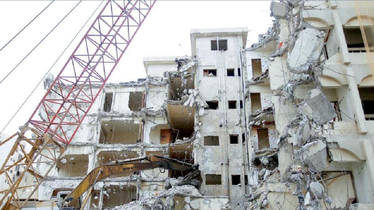 Body found during demolition of building in Sharjah  