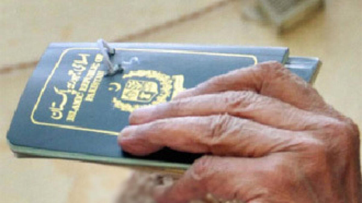 Holding passport of employee is illegal