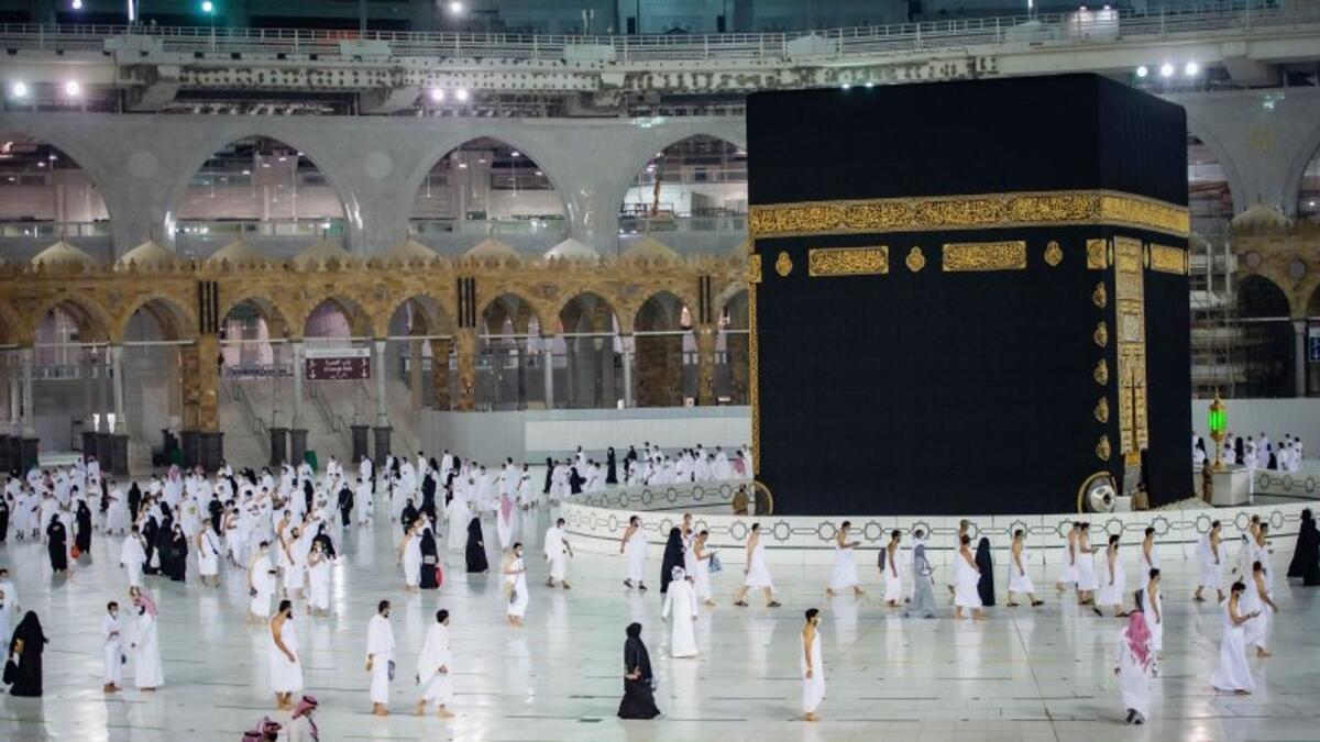 Photo: Saudi Ministry of Hajj and Umrah via AP