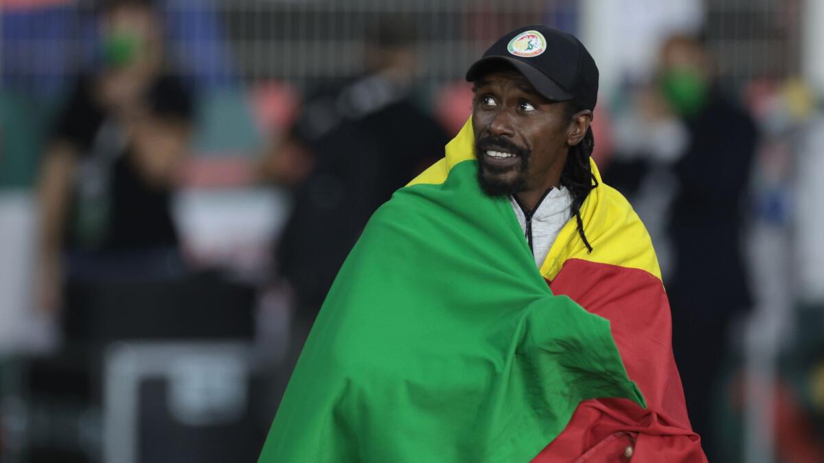 Senegal's head coach Aliou Cisse. — AFP