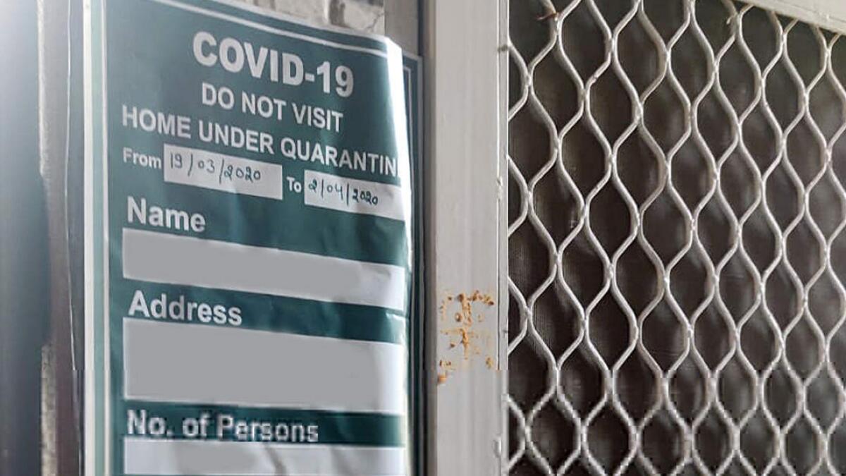 Covid-19 positive patient, quarantine centre, India 