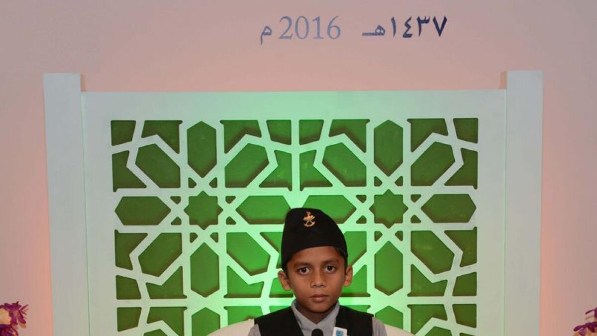 10-year-old Nepalese memoriser astounds audience