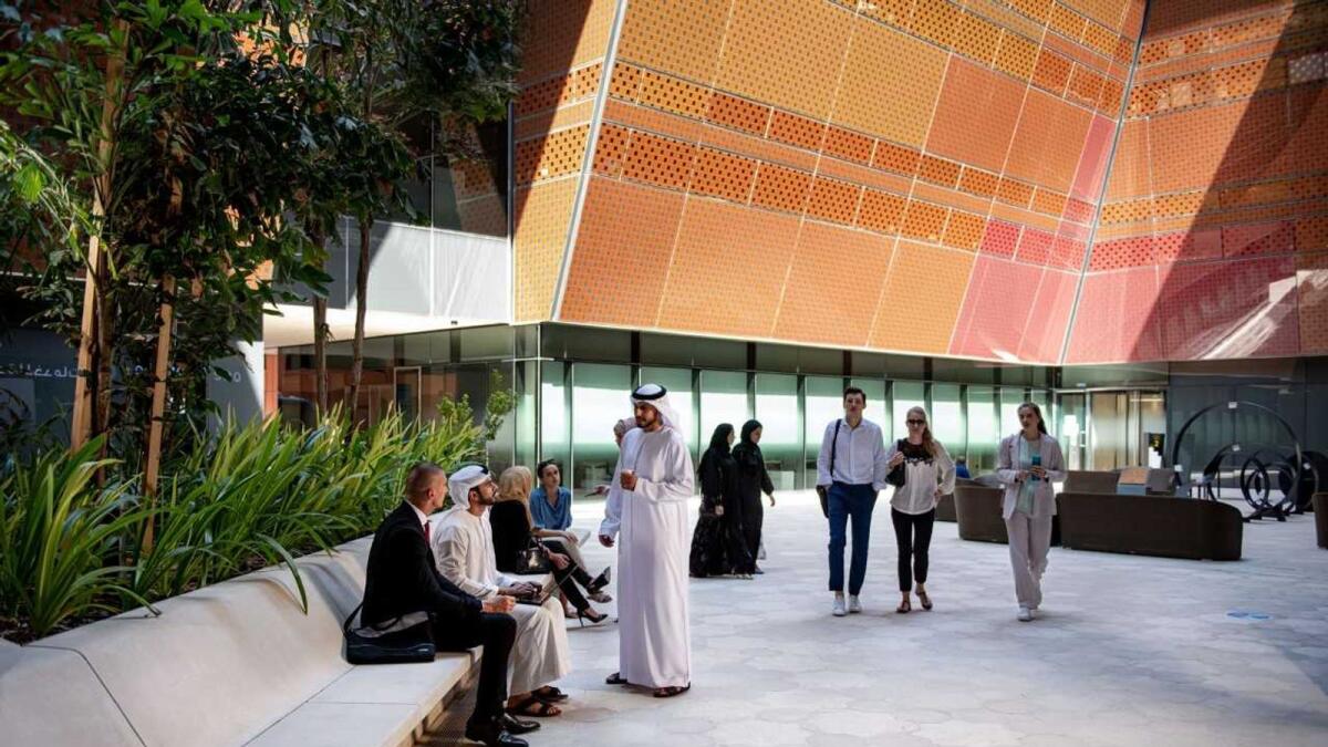 Masdar City is home to hundreds of companies, both international and local, that are dedicated to developing sustainability-focused technological innovations of the future