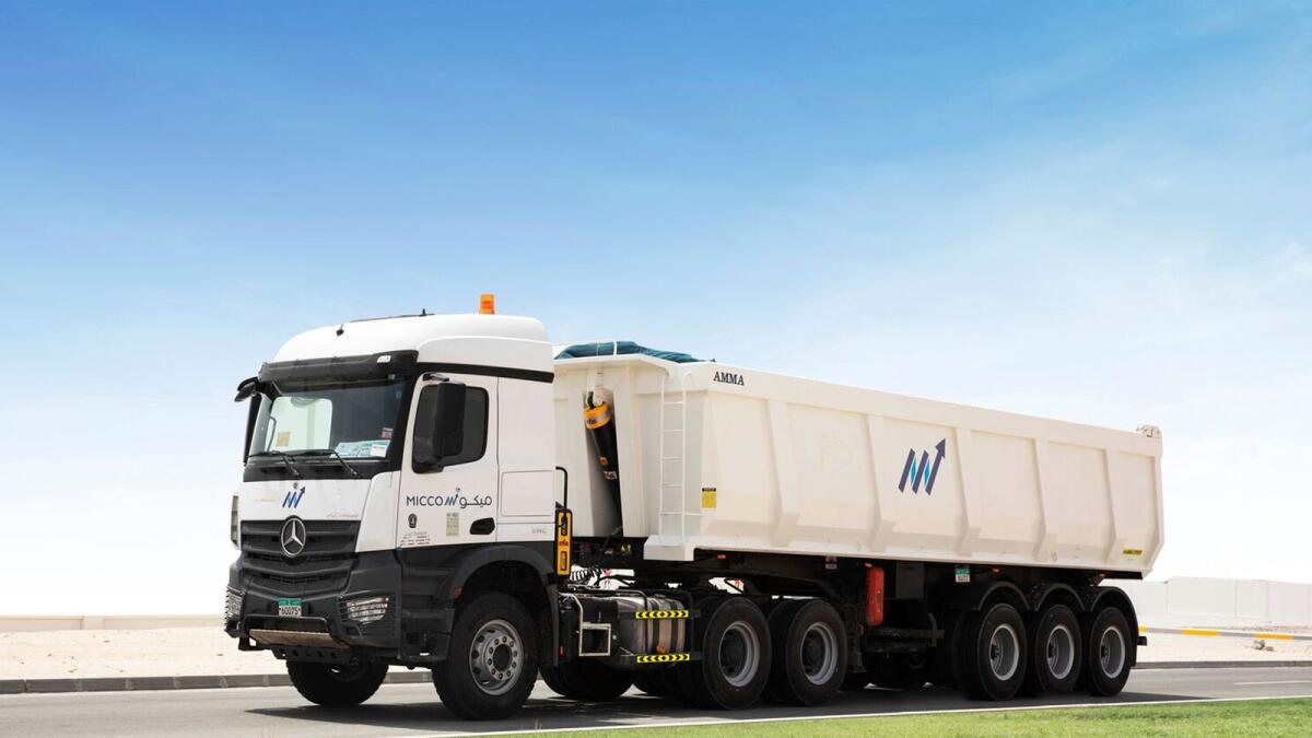 First batch of the new tipper trucks has been received and the vehicles are being integrated into MICCO’s service fleet.