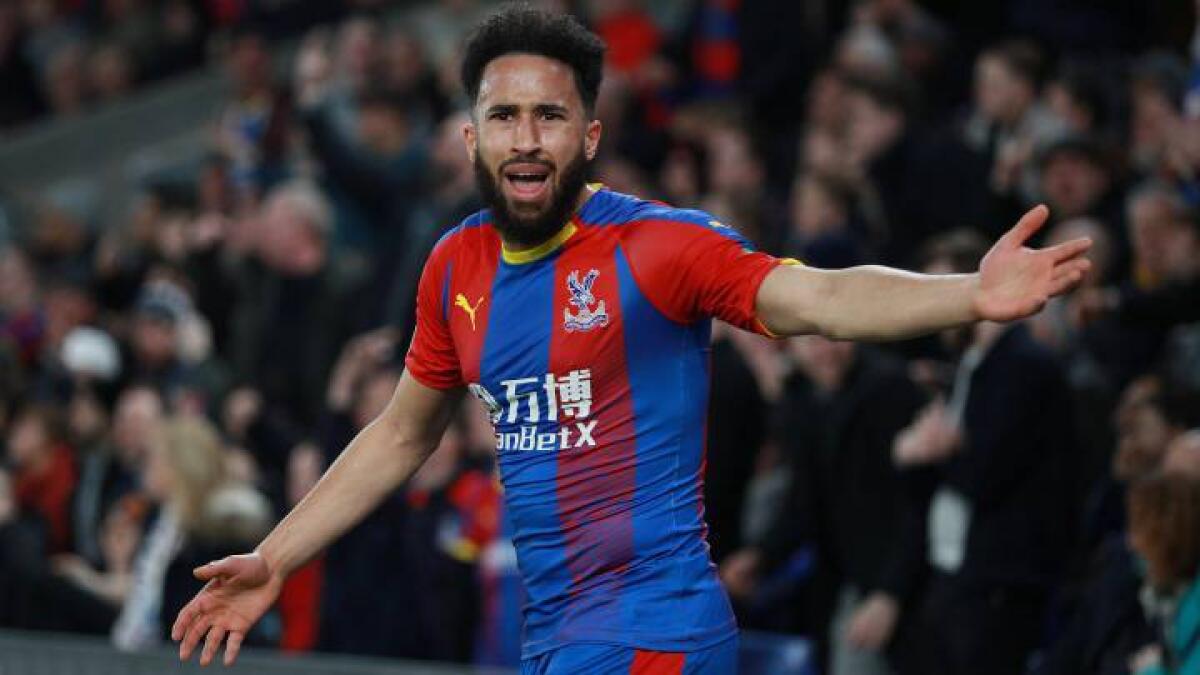 Crystal Palace winger Andros Townsend said that he is encouraged by the results of the Premier League's testing regime for the new coronavirus. -- Agencies