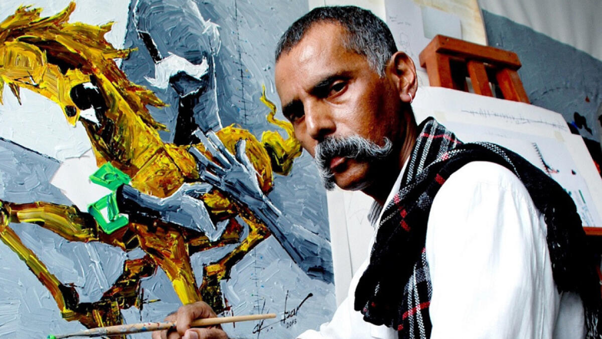 UAE-based artists work featured in Narendra Modis new book