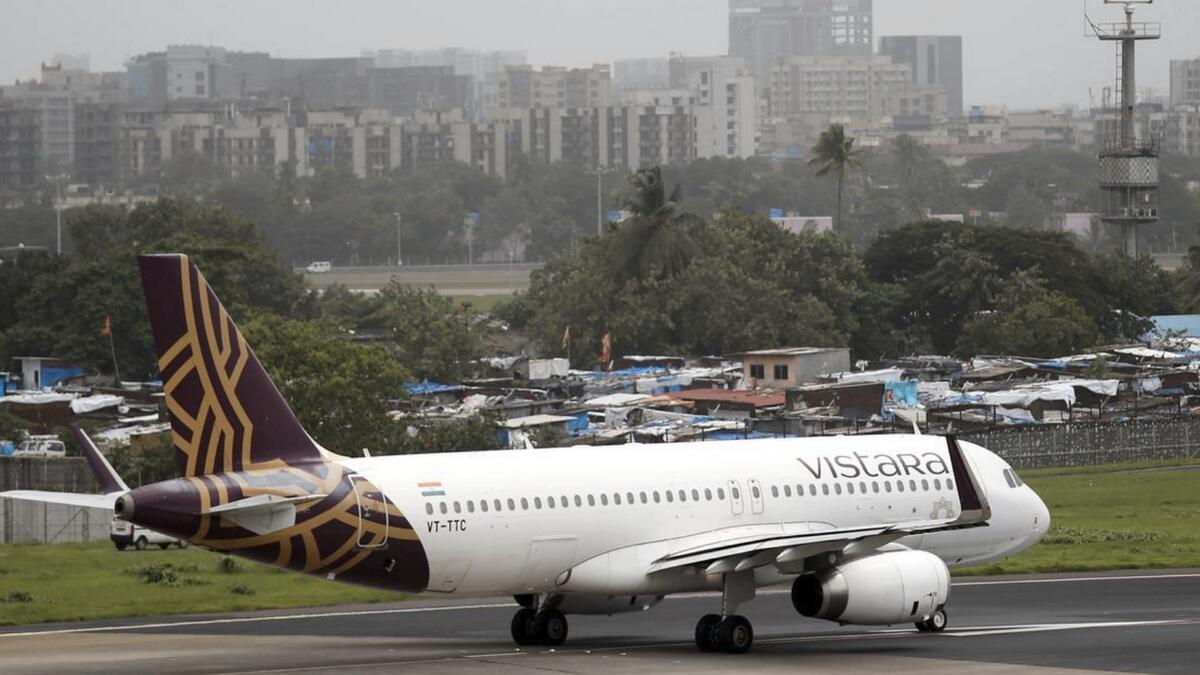 Vistara flight diverted due to bad weather lands in Lucknow with low fuel