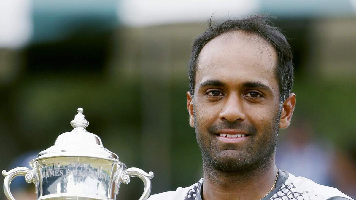 Ram beats Karlovic for second title in Newport