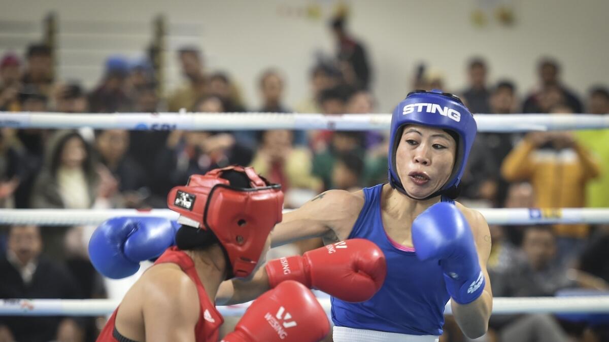Mary beats Nikhat in intense bout, reaches Oly qualifiers
