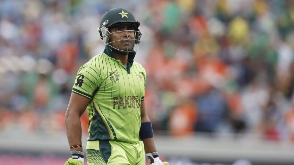 Pakistan batsman Umar Akmal. (Reuters)