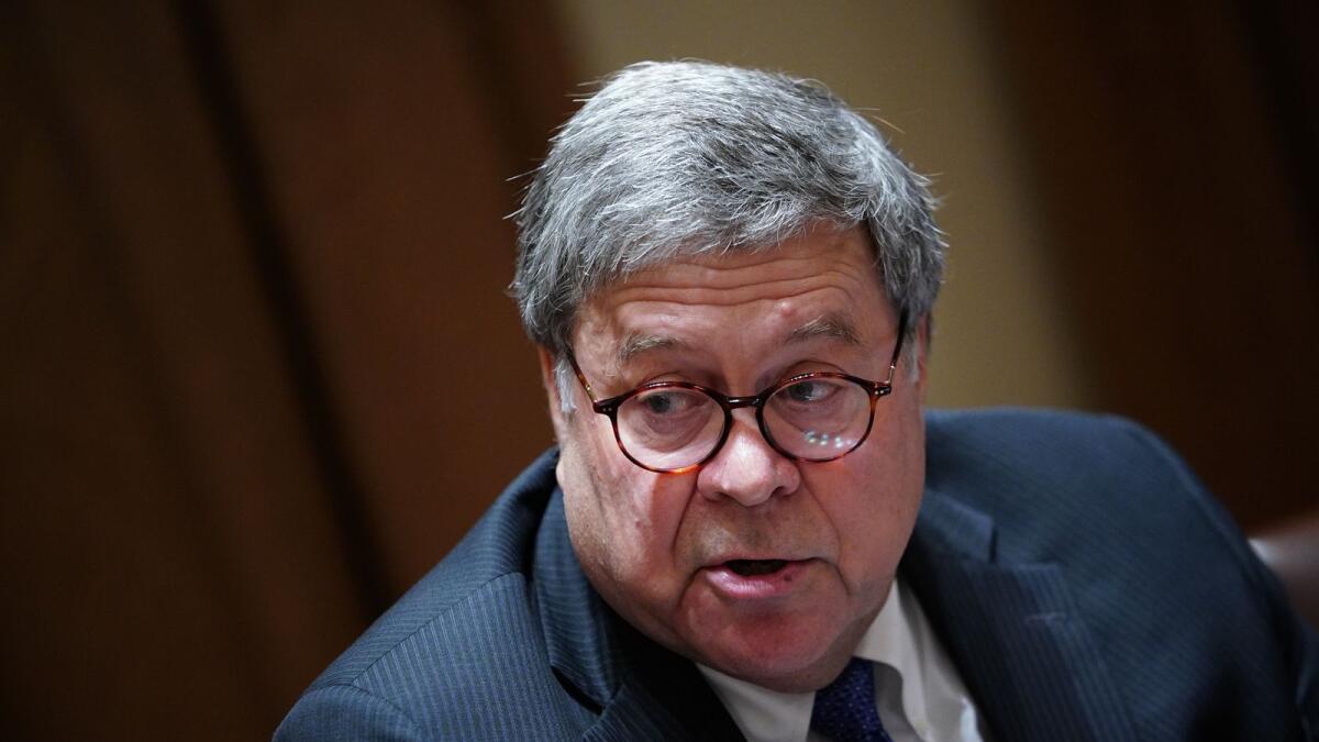 'To date, we have not seen fraud on a scale that could have effected a different outcome in the election,' Attorney General Bill Barr told the Associated Press in an interview.