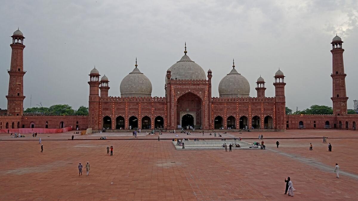 ARCHITECTURAL SPLENDOUR: The Badshai Mosque is an iconic Mughal-era structure in Lahore.