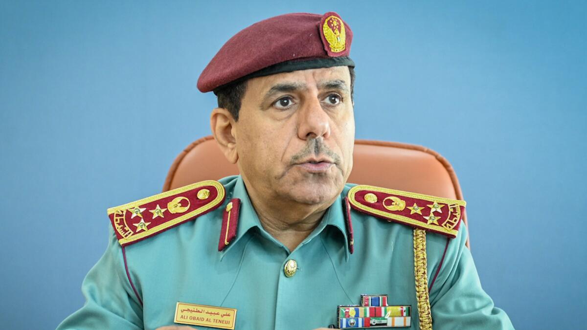 Brig Ali Obaid Al Tunaiji, Director-General of Civil Defence, Fujairah. Supplied photo