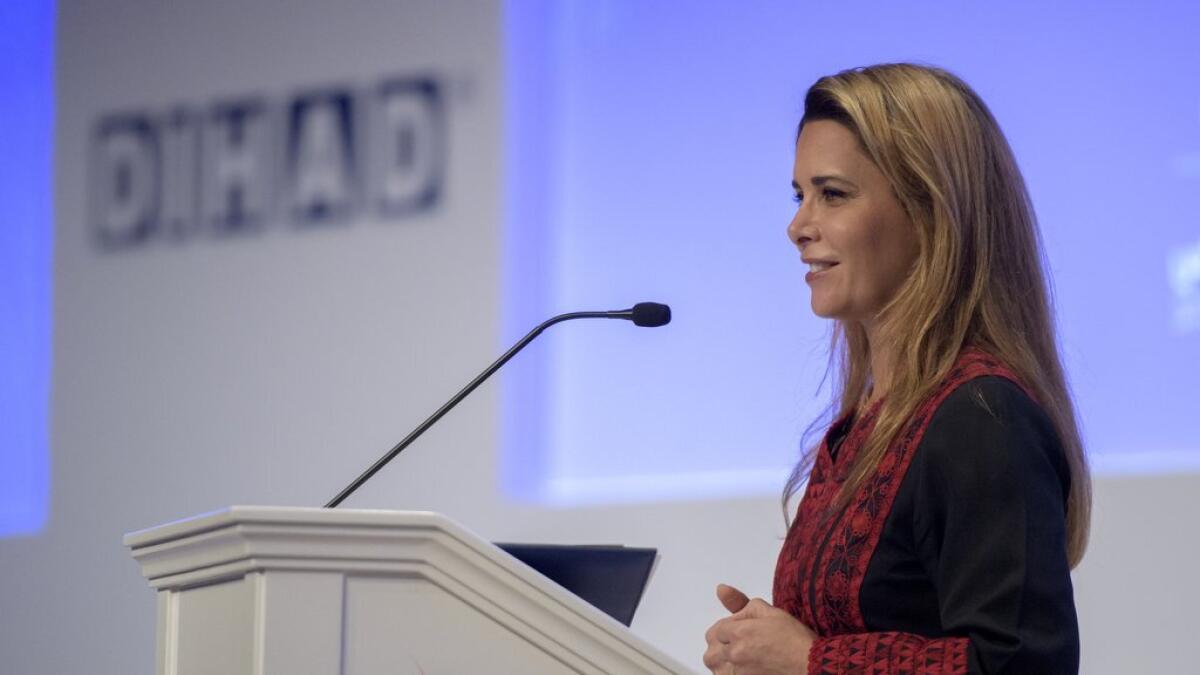 Princess Haya urged humanitarian agencies to redefine emergencies and have a more joined up approach towards crises.
