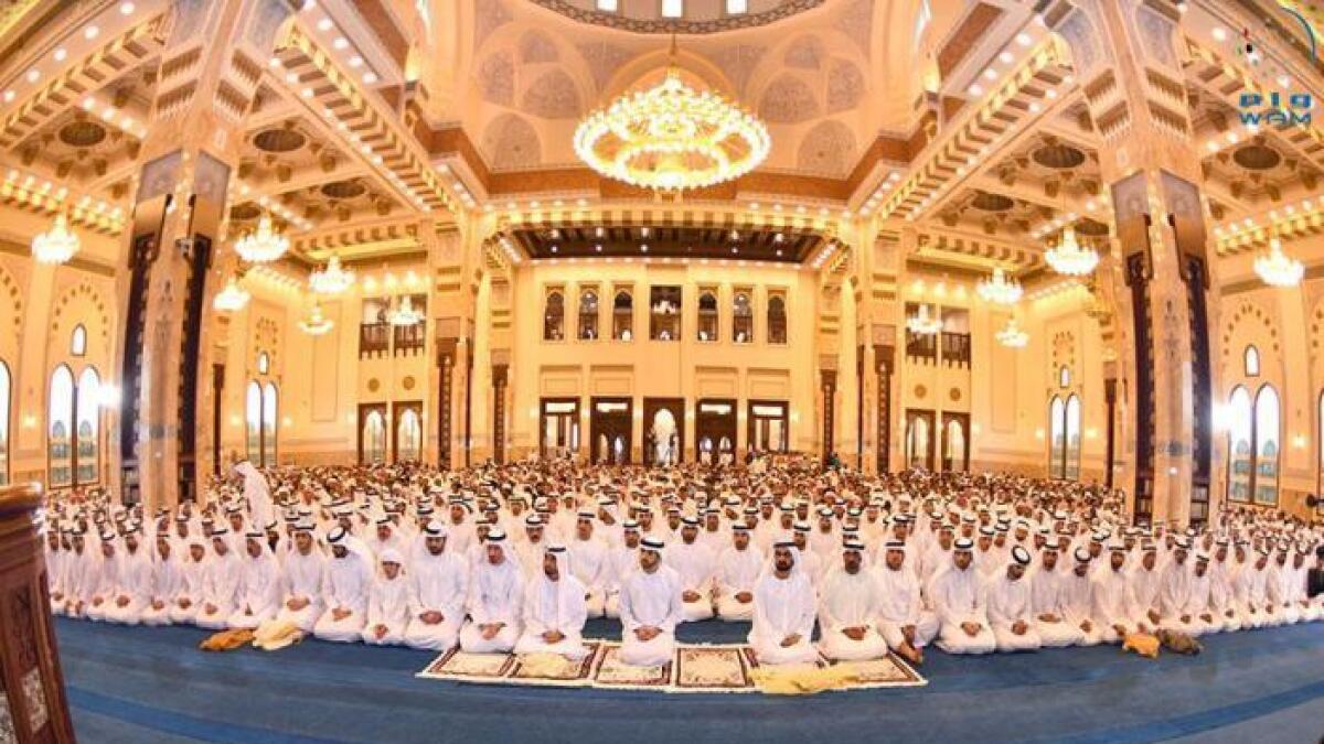UAE Rulers to perform Eid Al Fitr prayer