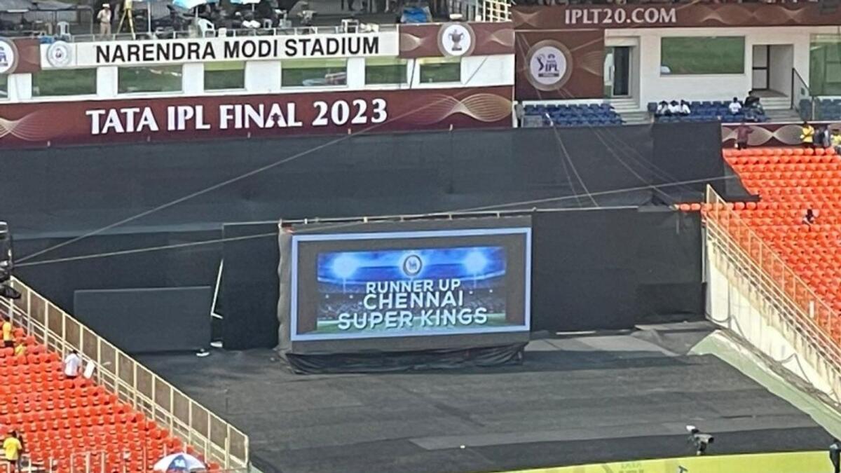 IPL 2023: لماذا تظهر المسودة النهائية للعبة Runner Up Chennai Super Kings قبل المباراة؟