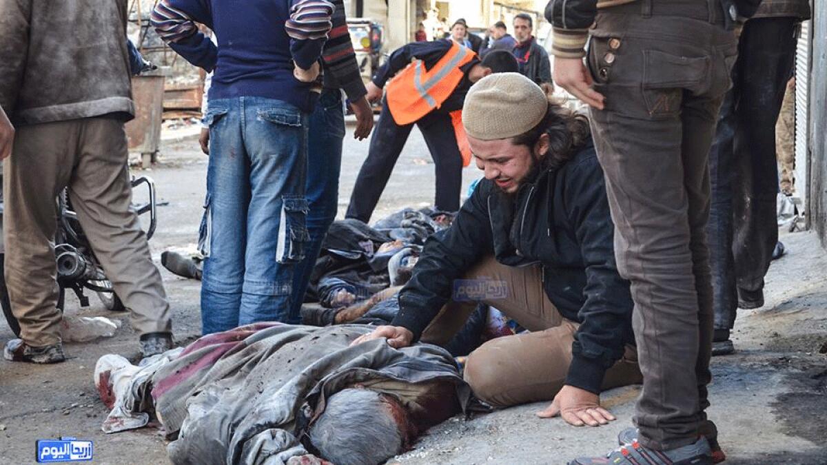 Syrian opposition says Russian strikes kill 18, wound dozens 