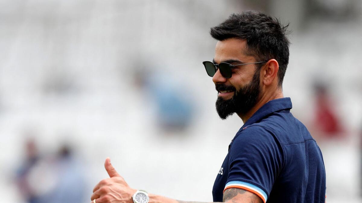 India's batsman Virat Kohli is without a century in international cricket since his 70th in a Test match in November, 2019. (AFP)