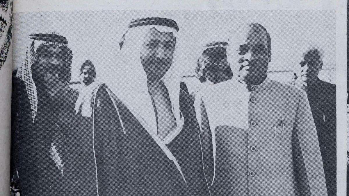 Indian PM Narendra Modi is scheduled to visit the UAE on August 16 and 17. This visit comes 34 years after former Indian prime minister, the Late Indira Gandhi, visited the country in 1981. Here are some pictures of UAE leaders visiting India since 1974.