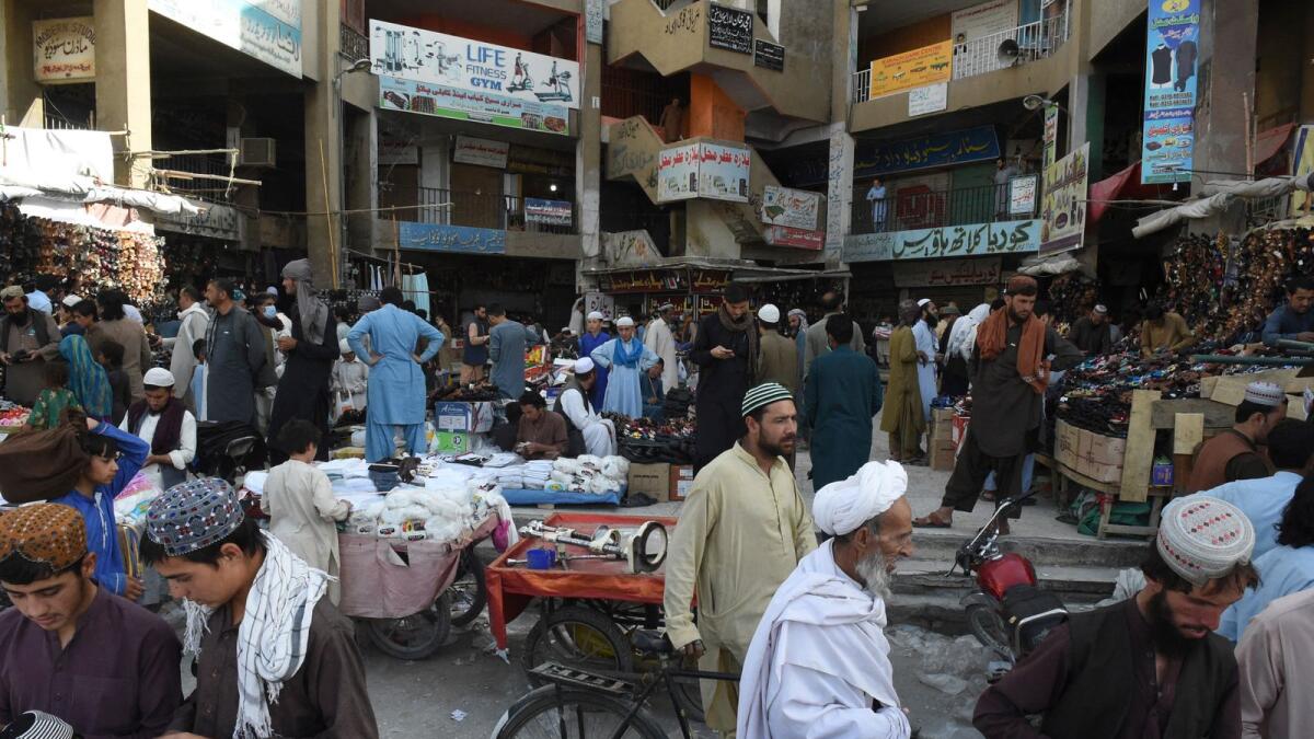 A busy market place in Quetta, Pakistan. Photo: AFP