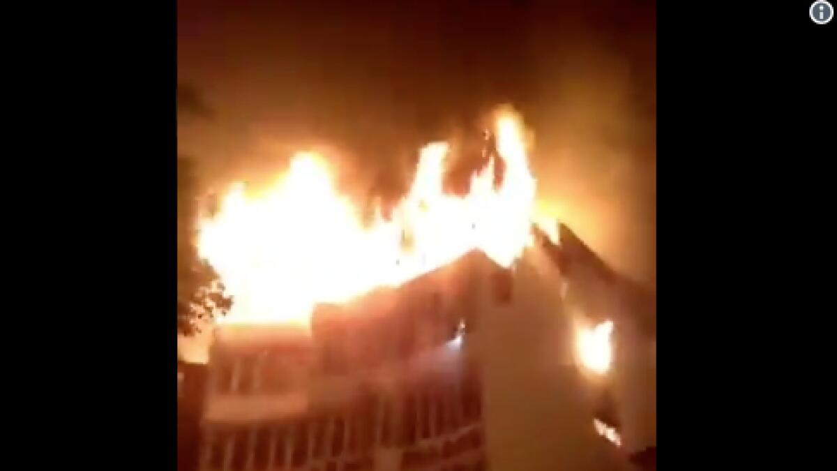 17 dead in Delhi hotel fire, government orders probe