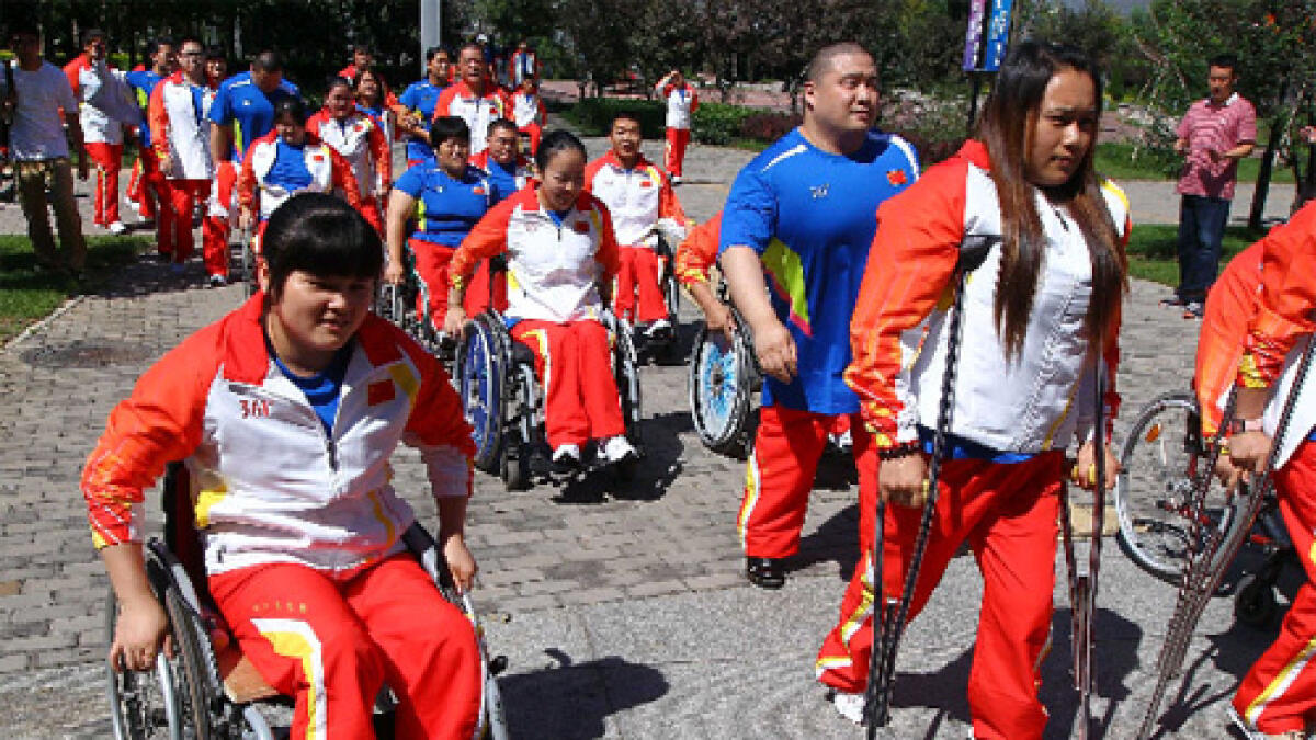 China plays down golden Paralympic expectations