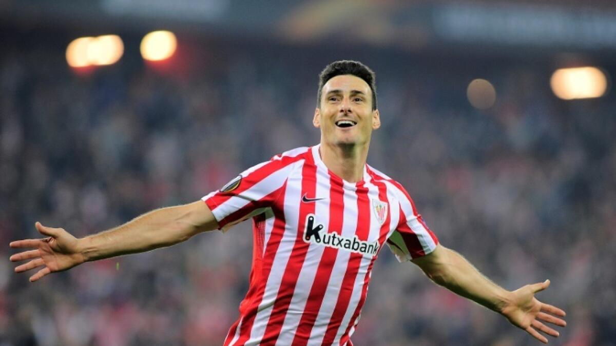 Aduriz topped the La Liga scoring charts twice, first with 18 goals in the 2014-15 season and then with 20 the following campaign. - AFP file