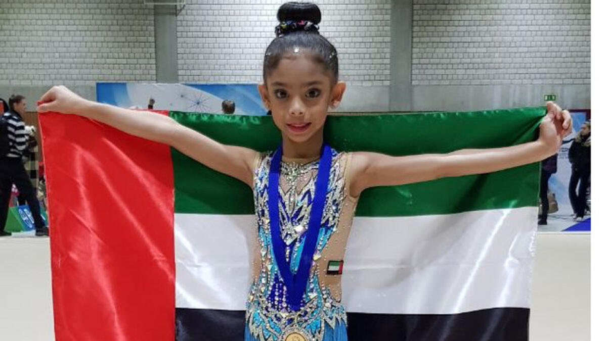 UAEs golden girl Lamia bags silver in Germany