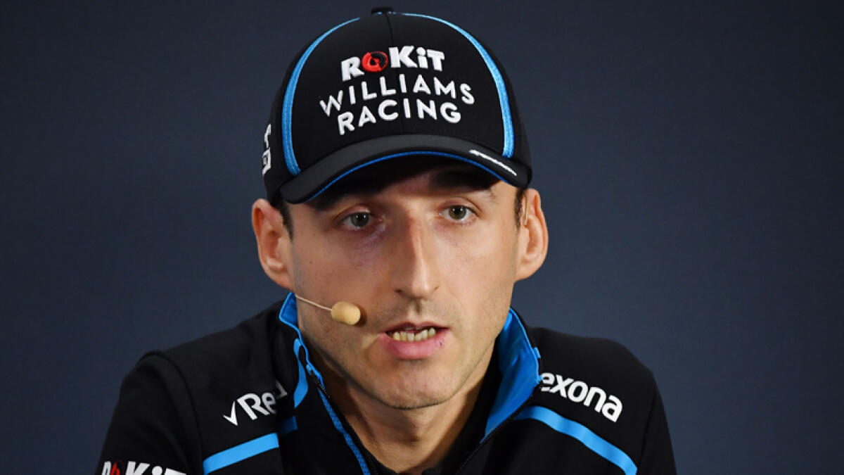 Williams Kubica set for one final F1 bow in Abu Dhabi