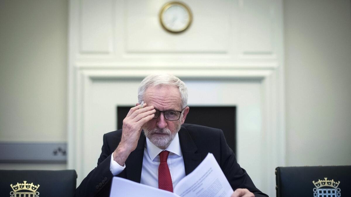 Britains Labour leader Jeremy Corbyn.- AP file photo