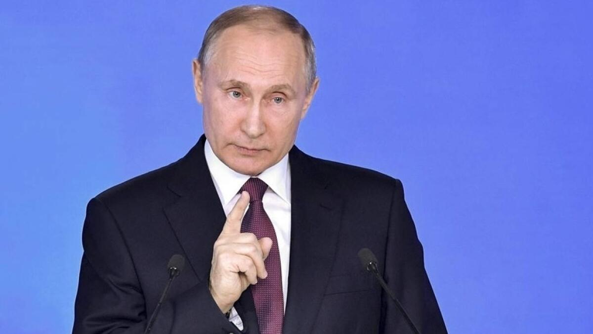 Putin warns of new arms race with US