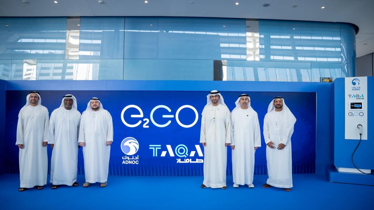 An agreement to pave the way for creating the joint venture was signed by Engineer Bader Saeed Al Lamki, CEO of Adnoc Distribution, and Jasim Husain Thabet, Group CEO and MD of Taqa, and was unveiled during the Abu Dhabi Sustainability Week.