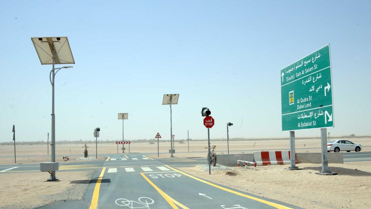 Dubais new cycling track all set to open in October