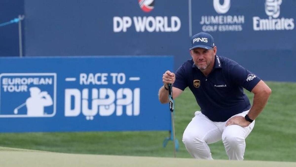 Englishman Lee Westwood had won the DP World Tour Championship in 2009. — AFP file