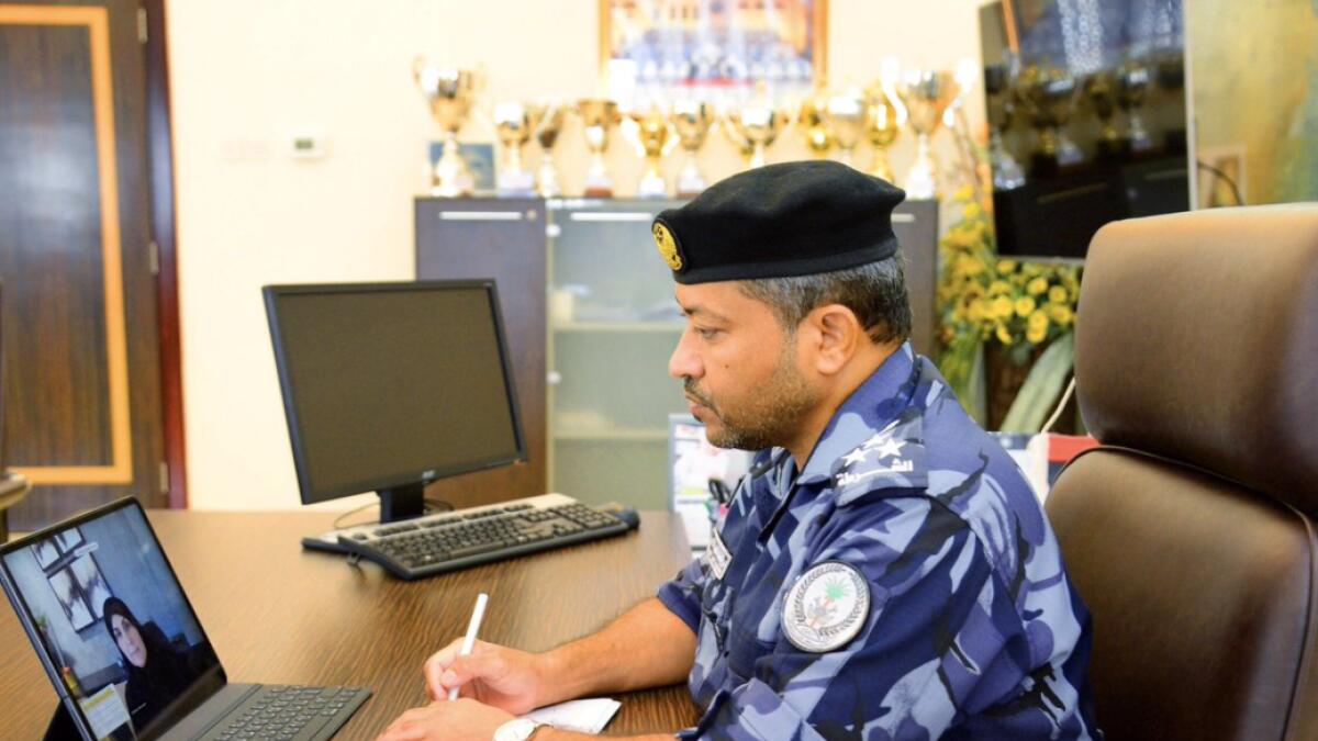 Sharjah Police  , Covid