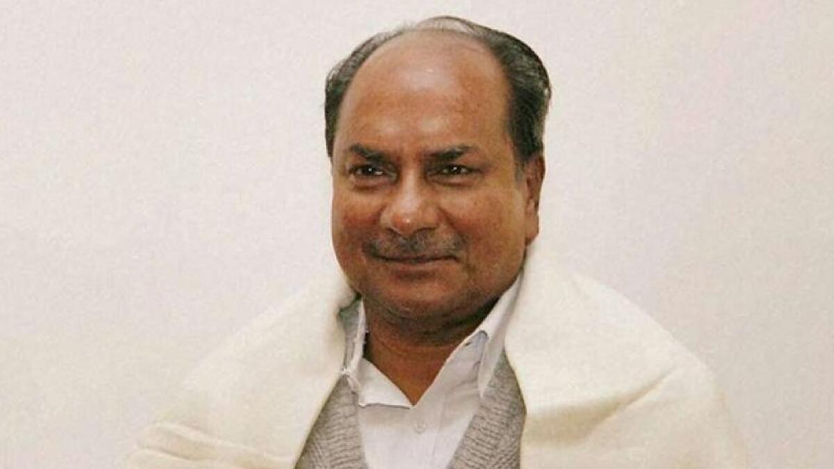 A.K. Antony, Indian defence minister, Covid-19 lockdown