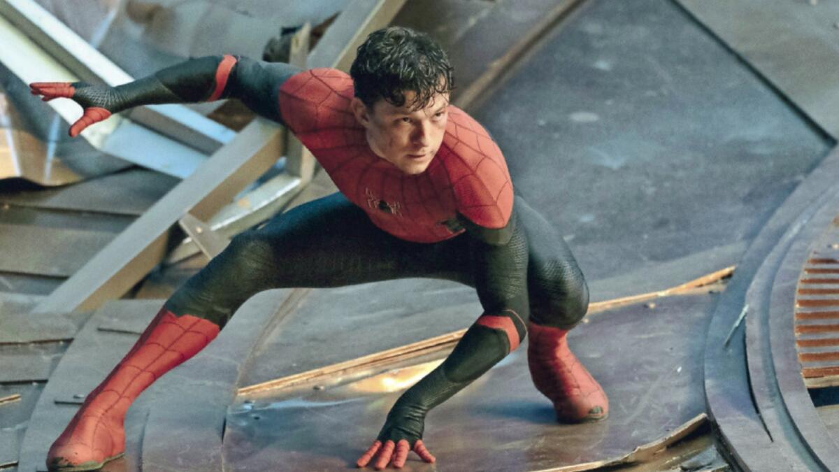 Tom Holland in Spider-Man: No Way Home. — AP