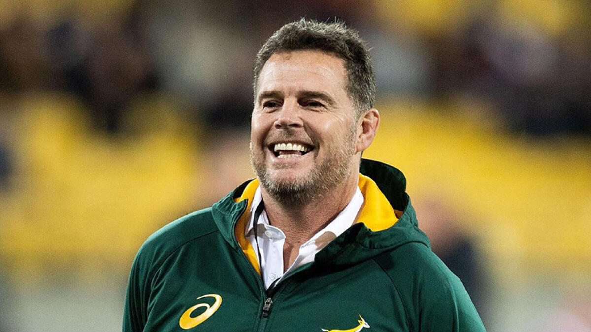 Rassie Erasmus, coach of the Sprinboks, who won the 2019 Rugby World Cup, felt everything is about team success and not individual issues. -- Agencies