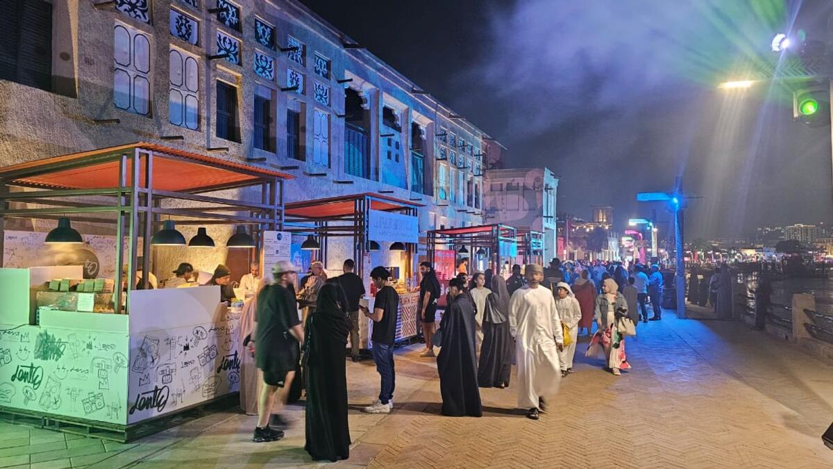 Sikka Art and Design Festival kicks off in Dubai's Al Shindagha area. Photos: SM Ayaz Zakir