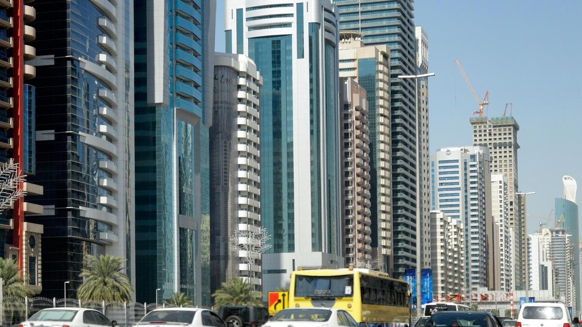 UAE traffic, Accident, Dubai, Sheikh Zayed Road