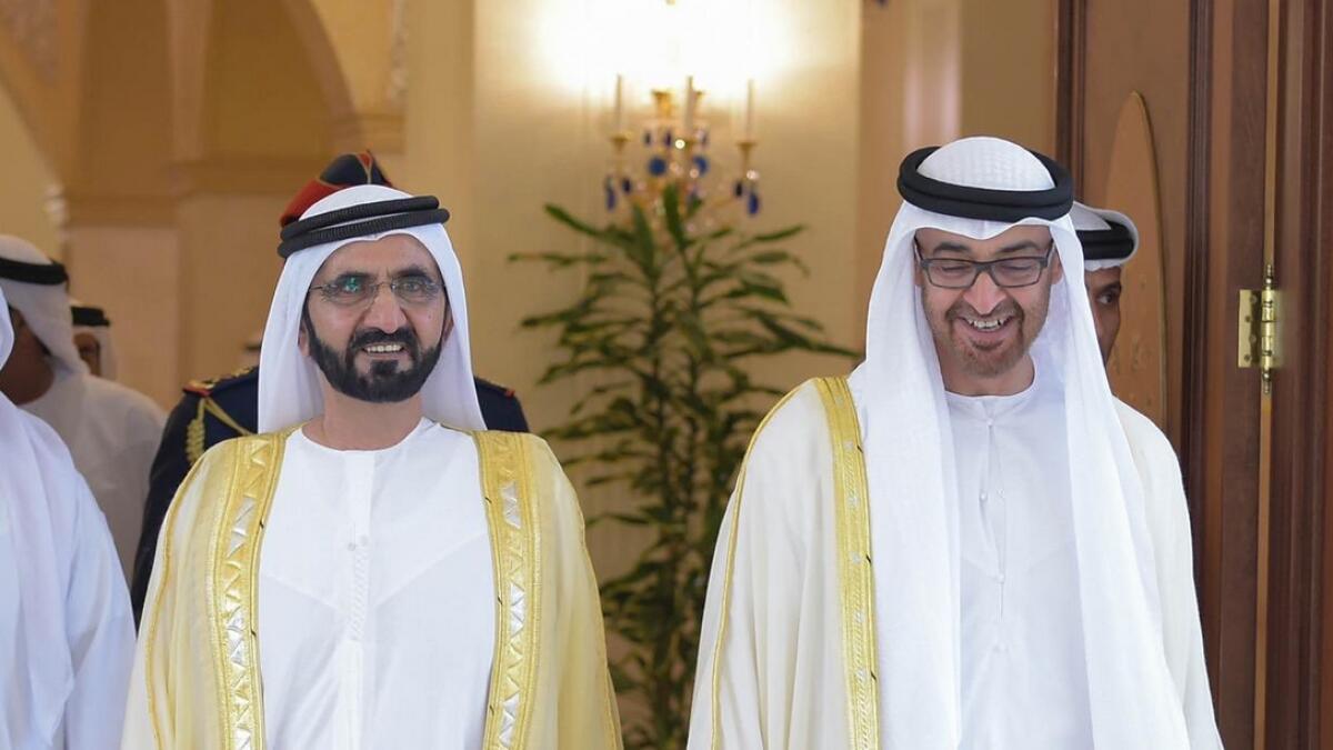 Sheikh Mohammed bin Rashid, Sheikh Mohamed bin Zayed, changes to government, UAE government