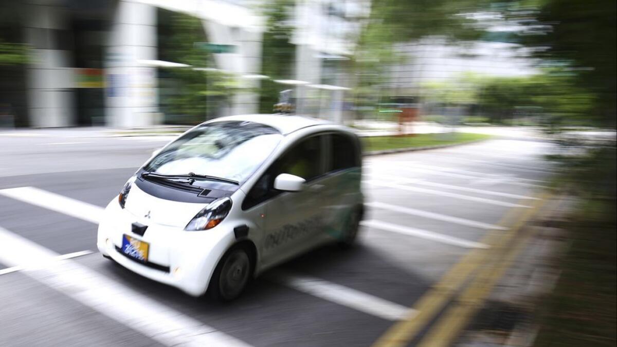 Singapore gets first driverless taxis, Dubai to follow