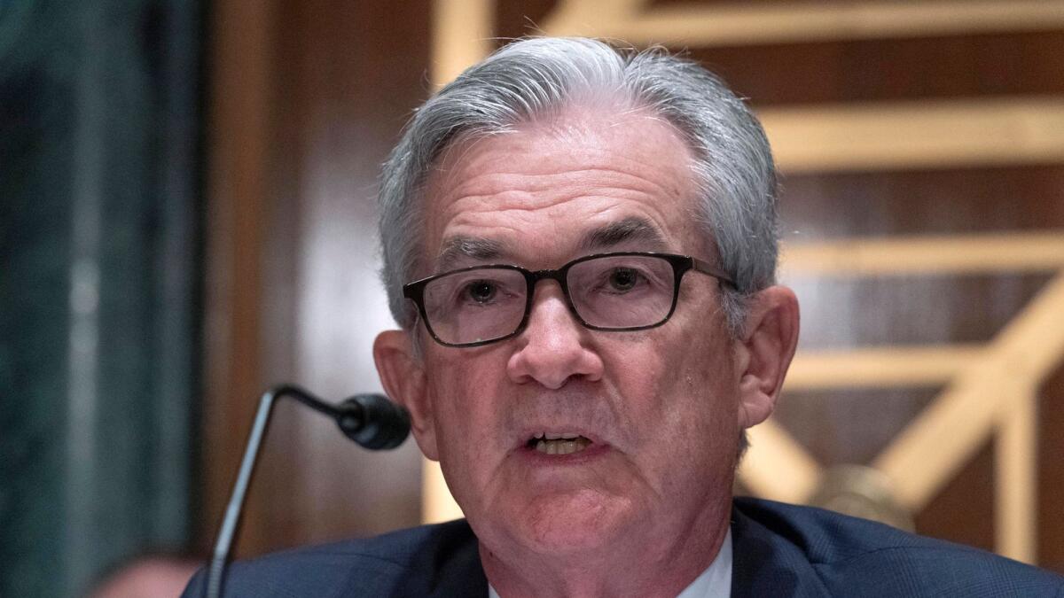 Fed Chair Jerome Powell said after the decision was announced that another three-quarter-point increase is possible next month. — AP file photo