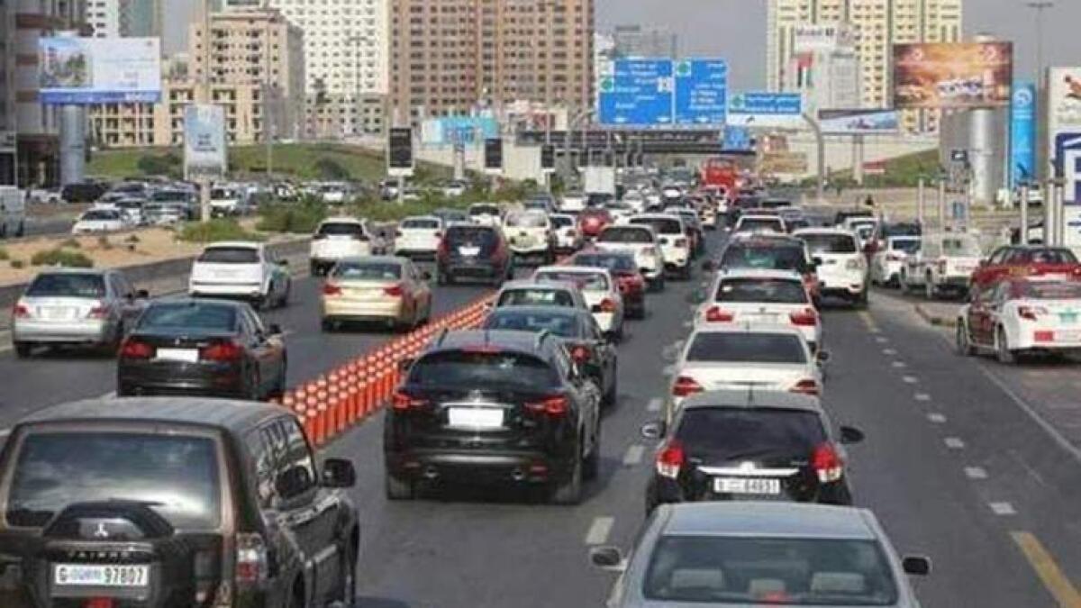 Multiple accidents cause heavy congestion on these Dubai, Sharjah roads