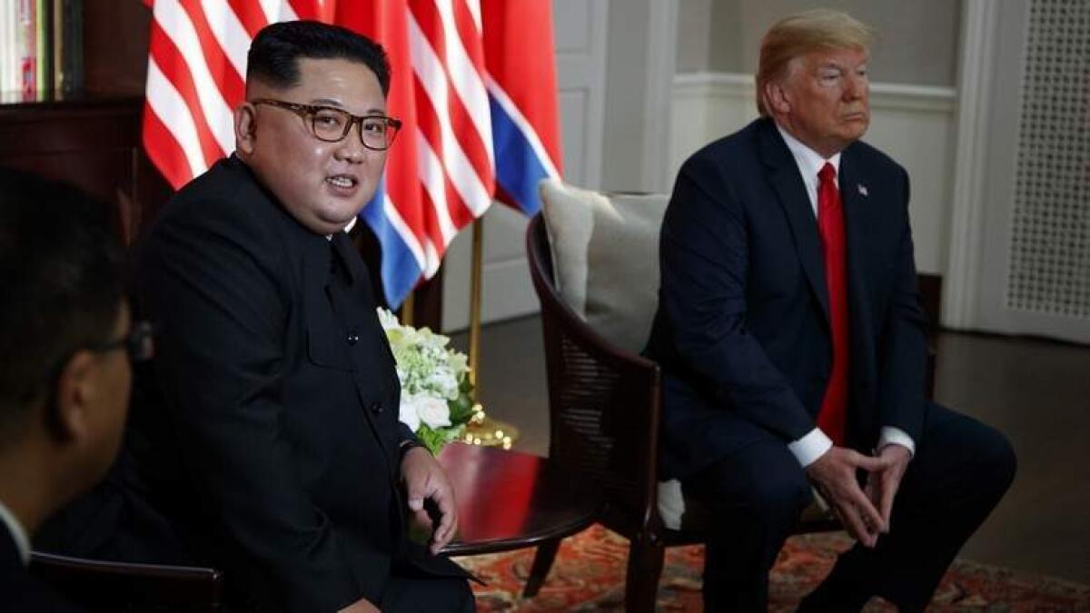 North Koreas Kim asks Trump for another meeting in new letter