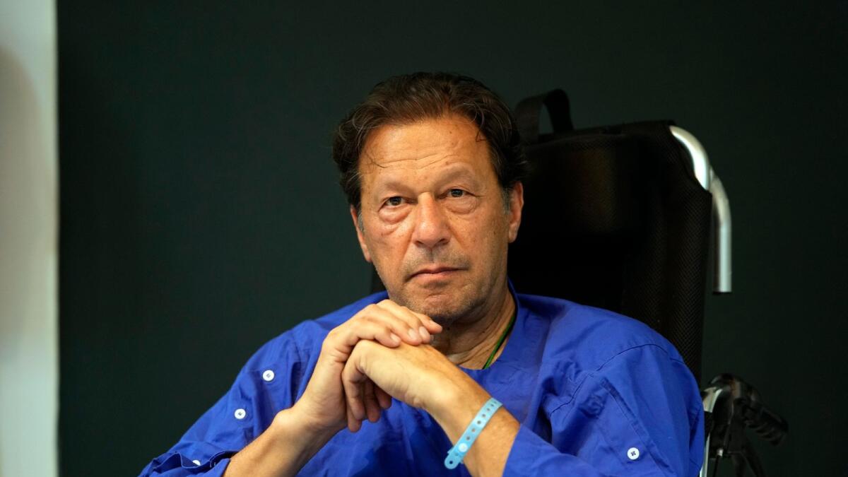 Imran Khan. — AP file