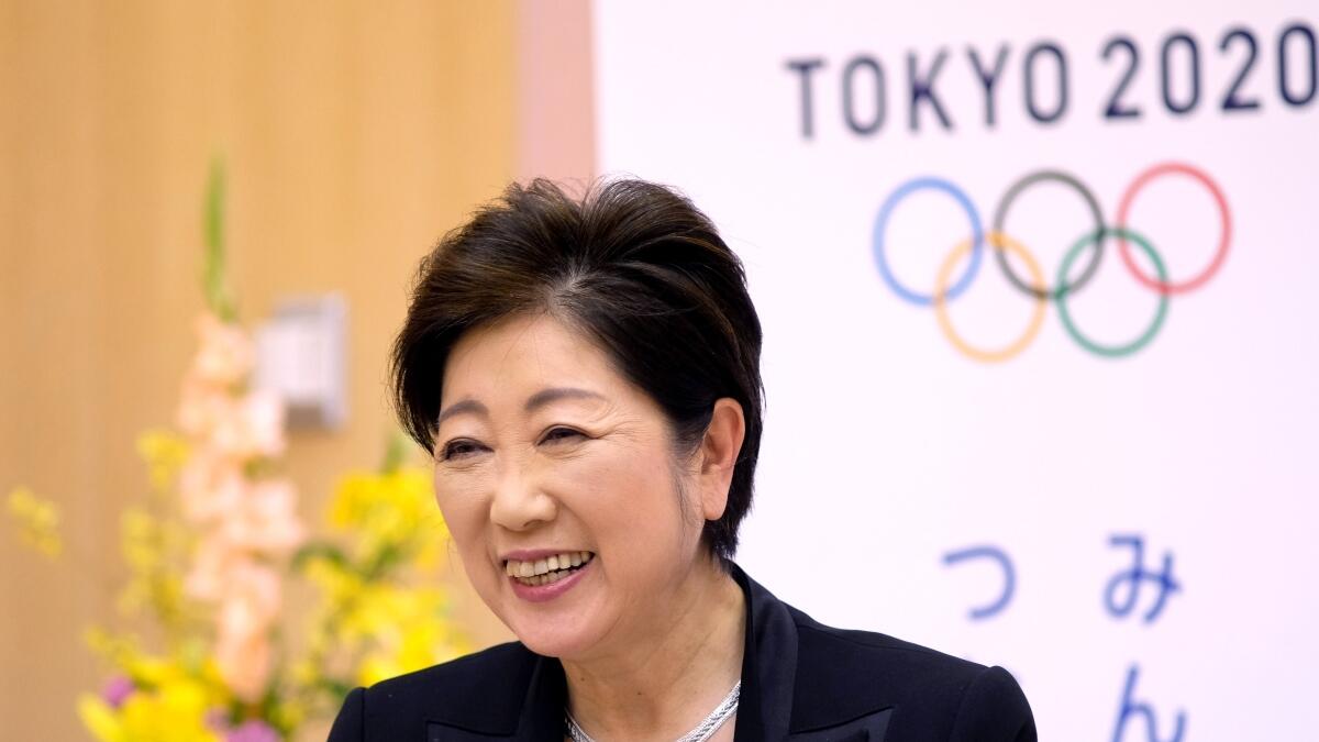 Yuriko Koike did not go into details but said such discussions were necessary
