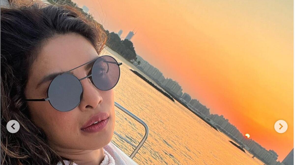 بريانكا شوبرا تنشر صوراً من زيارتها إلى دبي
