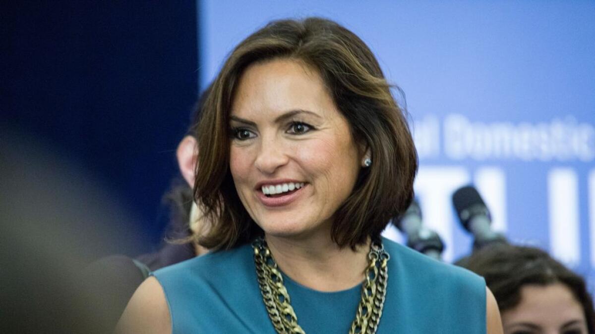 Mariska Hargitay also came in fourth place.